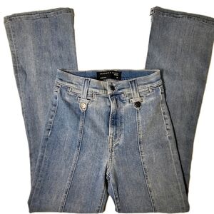Veronica Beard Beverly Skinny Flare High Rise Lakeshore Wash Cut#18416 Size 26/2